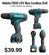 Makita FD05 12V Max Compact