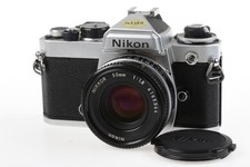 Nikon FE con 50 mm f/1,8 AIS -