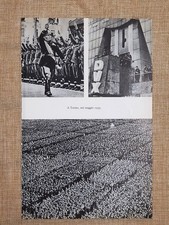 Il Duce Benito Mussolini a Torino nel maggio del 1939 Fascismo