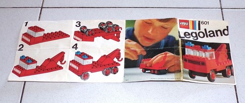 Lego legoland istruzioni 601 - istruzioni,
