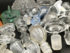 TAPPI DI VETRO VARIE EPOCHE - LOTTO 26 PEZZI