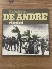 Fabrizio De André – Rimini (LP 1978) – Con dedica autografa a Teresa e Andrea
