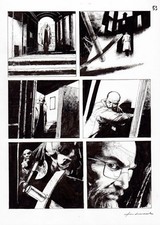 CORRADO ROI  - Tavola originale Ut. L'inizio p.53