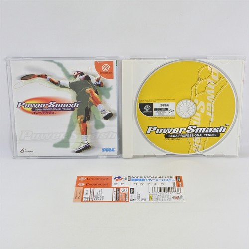 Dreamcast power smash tennis - power,