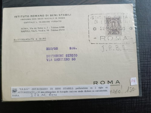 Regno perfin 1940 - regno,