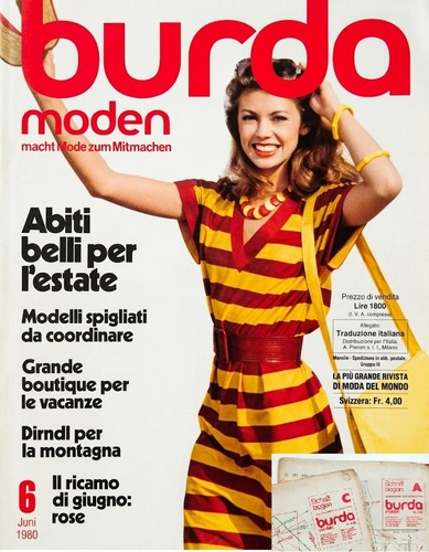 Burda moden giugno 1980 - moden,