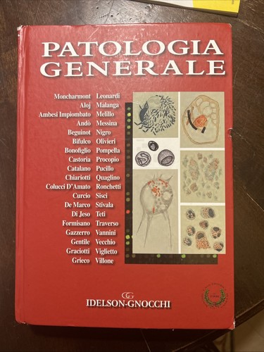 Patologia generale idelson - patologia,