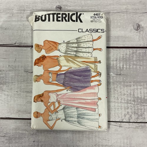Sottoveste slip butterick 4407 - sottoveste,