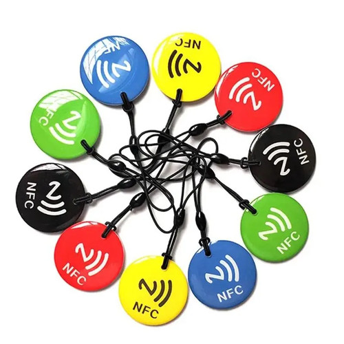 Pezzi nfc tag portachiavi - tag,