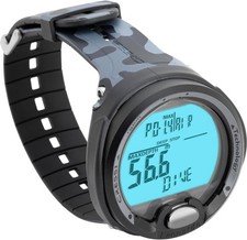 Orologio computer subacqueo Cressi Leonardo scatola aperta - nero / grigio mimetico