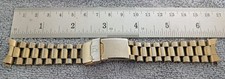 BRACCIALE BULOVA SUPER SEVILLE DAY-DATE ORIGINALE E USATO FINE CURVA 19 MM SWISS MADE