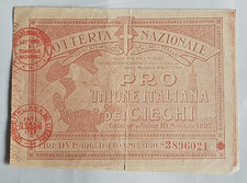biglietto lotteria nazionale