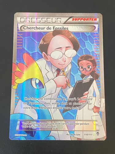 Carte pokemon chercheur - carte, de
