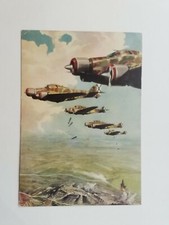 Cartolina Regia Aeronautica Aviazione legionaria Spagna aerei guerra Espana 
