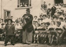 1954 GORIZIA Clown del Circo Togni spettacolo Preventorio Fotografia