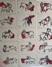 lotto 16 disegni, pastello