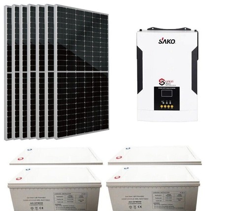 Kit fotovoltaico 6kw - kit, 3.6kw