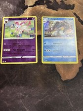 carte pokemon set Pokemon Go Golisopod holo e Sylveon Holo