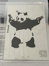 BANKSY  ORIGINAL DISMALAND Spray STENCIL SIGNED + Ticket 🎫