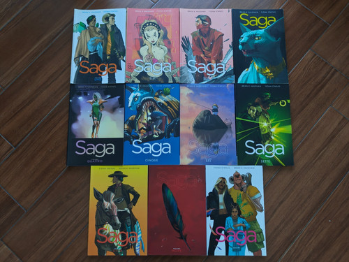Saga sequenza - saga, 1-10