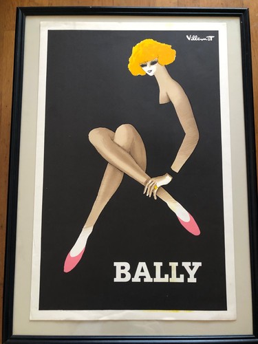 Affiche originale blonde - affiche,
