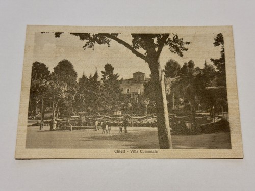 Cartolina francobollo chieti - cartolina, +