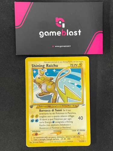 Pokémon tcg shining raichu - tcg,