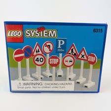 LEGO 6315 Road Signs Vintage