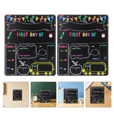 2 Pcs Lavagna Gesso Posteriore Dei Bambini Kids Photo Prop