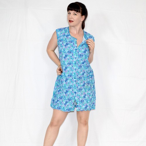 Mini abito blu - blu, (46)