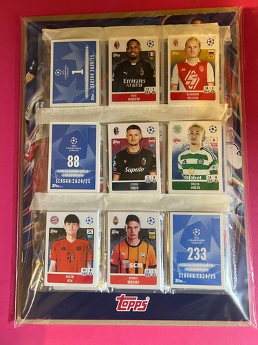 Topps album champions - topps,