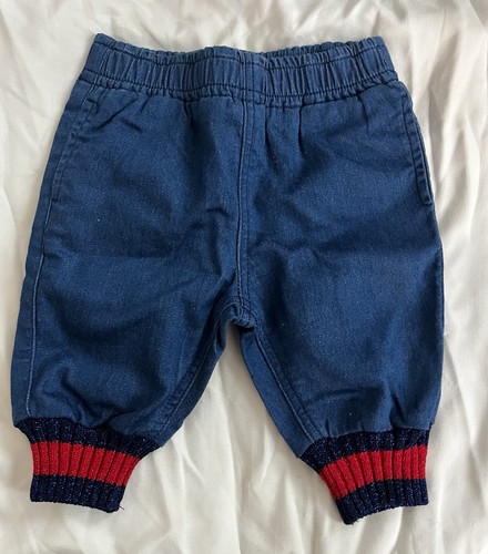 Jeans gucci blu denim bambino - blu,