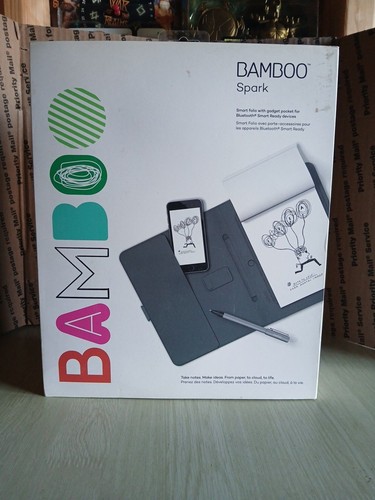 Wacom bamboo spark smart folio - bamboo,