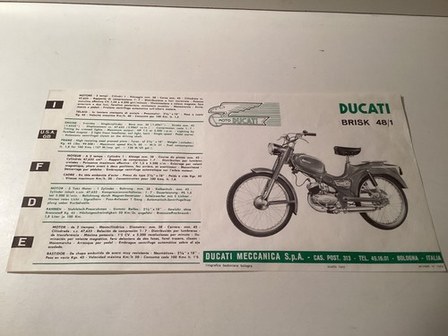 Ducati pagina depliant brisk - ducati,