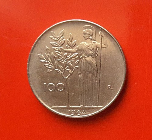 100 lire 1964 - -, del