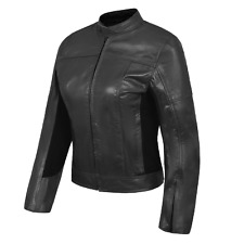 giacca moto donna guerrero essent pelle con protezioni omologate CE nero xs