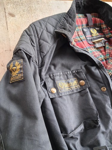 Giacca moto cerata - , belstaff