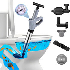 Pulitore per Tubi, Pompa Di Scarico Con Compressione Dell'Aria E Indicatore Dell