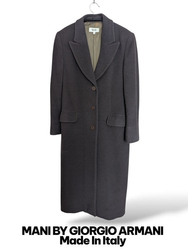 Cappotto lungo lana vintage