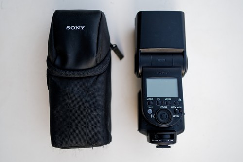 Flash sistema sony - flash, hvl-f60m