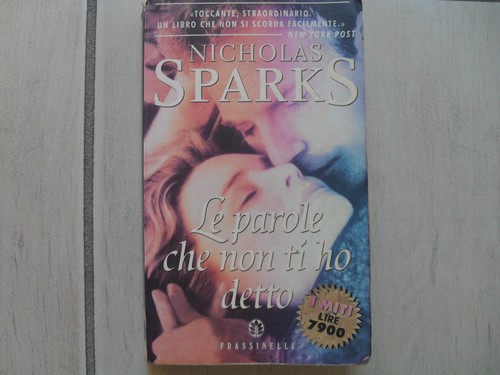 Libro nicholas sparks le - -,