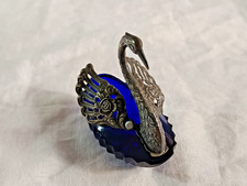 Vintage - Saliera Vetro Blu