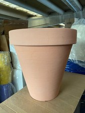 VASO TONDO LISCIO CM 55 H 57 IN RESINA COLORE IMPRUNETA ROBUSTO E  LEGGERO