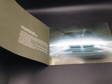 DEPLIANT AUTO VINTAGE LANCIA GAMMA COUPE’ 20 PAG ITALIANO DATI TECNICI 