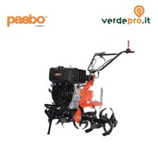 PASBO G94 - Motozappa Professionale con Motore Lombardini 6LD 400