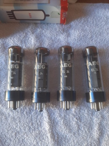 Valvole el34 aeg - , aeg-telefunken