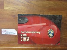 BMW Betriebsanleitung K100