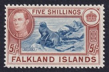 ISOLE FALKLAND 1938-50 KGVI