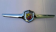 FIAT 500 L/R  MASCHERINA METALLO CROMATO  SECONDA SCELTA CHIUSA con LOGO 