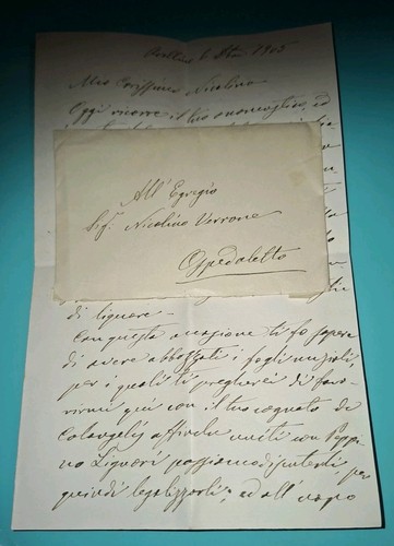1905 manoscritto ospedaletto - manoscritto,